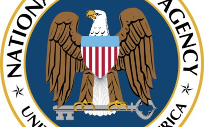 Logo de la NSA (Crédit : Wikimedia/Domaine public)