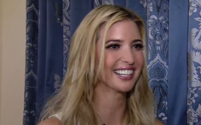 Ivanka Trump (Crédit : capture d'écran YouTube/CBS This Morning)