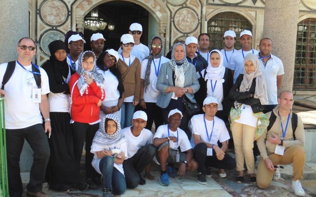 Les élèves de l'association Imad à Akko (Crédit : autorisation)