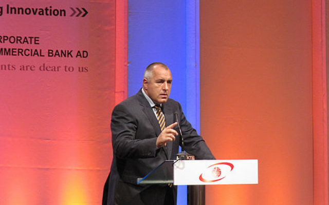Boiko Borisov, le Premier ministre bulgare (Crédit : publicsbg/Wikimédia/Creative Commons) Boiko Borisov, le Premier ministre bulgare (Crédit : publicsbg/Wikimédia/Creative Commons)