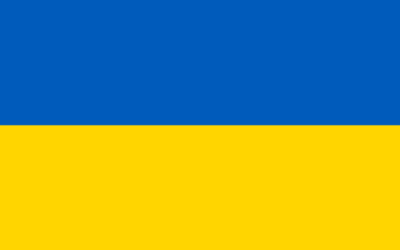 Illustration du drapeau de l'Ukraine (CRédit : domaine public) Illustration du drapeau de l'Ukraine (CRédit : domaine public)