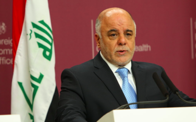 Le Premier ministre irakien Haider Al-Abadi (Crédit : CC BY 2.0)