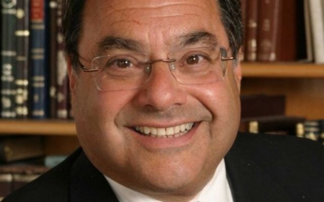 Le grand rabbin d'Efrat, Shlomo Riskin (autorisation)