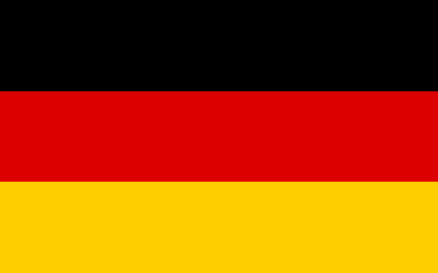 Drapeau de l'Allemagne (Crédit : domaine public)