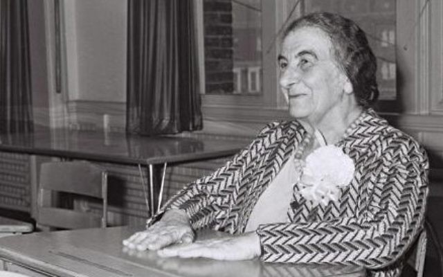 Golda Meir, Première ministre d'Israël. (Crédit : GPO) Golda Meir, Première ministre d'Israël. (Crédit : GPO)