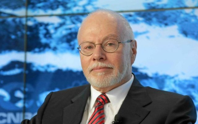 Paul Singer, d'Elliott Management  au Forum économique mondial de Davos, en Suisse, le 23 janvier 2013 (Crédit : Remy Steinegger / Wikipedia / Forum économique mondial / CC BY-SA 2.0)