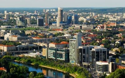 Vue sur Vilnius Crédit : Wikipédia/Vilnius/Lituanie/ CC BY-SA 3.0