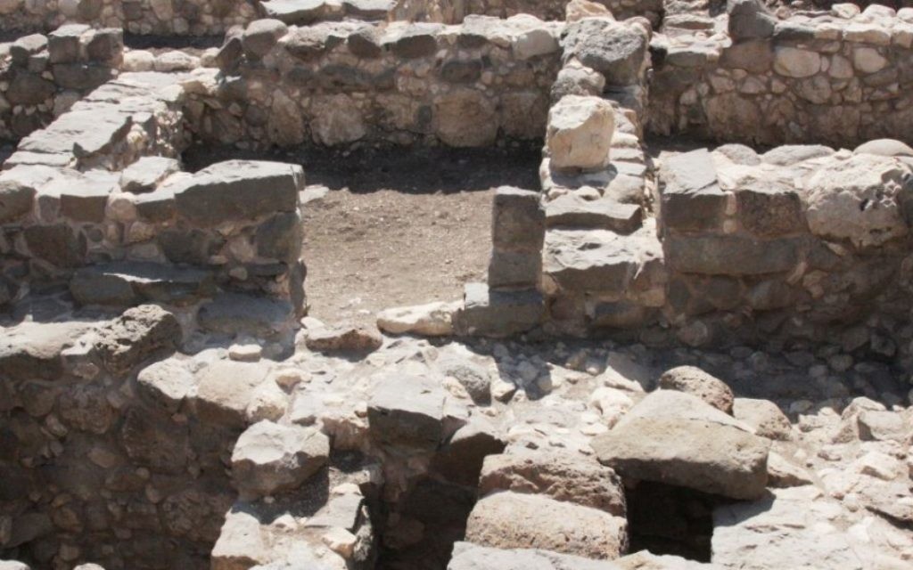 Les fouilles de Magdala (Crédit : Shmuel Bar-Am)