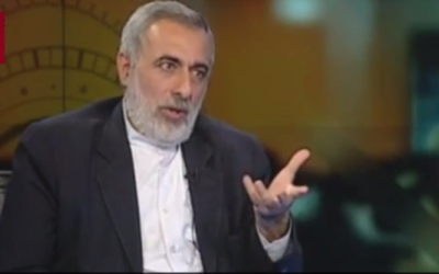 Hossein Sheikholeslam (Crédit : Capture d'écran Youtube)