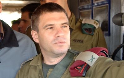Le général de brigade Gal Hirsch. (Crédit : Moshe Milner/GPO/Flash90)
