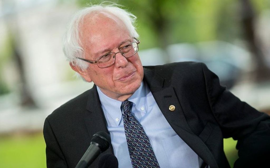 Le sénateur du Vermont Bernie Sanders, candidat à l'investiture du parti démocrate pour l'élection présidentielle . (Crédit : Facebook) Le sénateur du Vermont Bernie Sanders, candidat à l'investiture du parti démocrate pour l'élection présidentielle . (Crédit : Facebook)