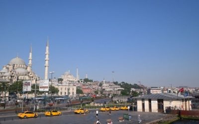 La mosquée bleue d'Istanbul (Crédit : Avi Lewis, Jon Weidberg)