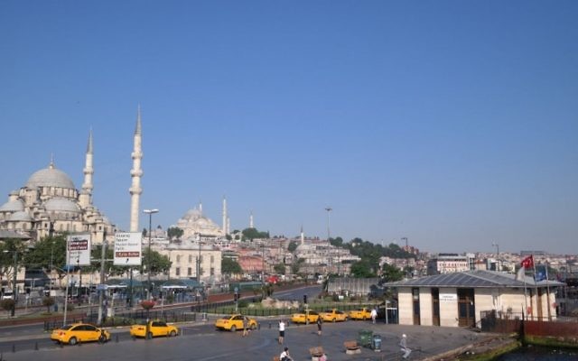 La mosquée bleue d'Istanbul (Crédit : Avi Lewis, Jon Weidberg)