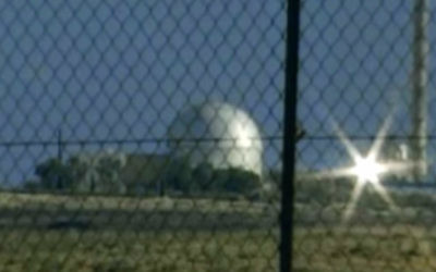 Le Centre de recherche nucléaire NEGEV, de Dimona. (Crédit : capture d'écran YouTube/Dixième chaîne)