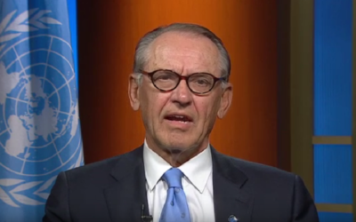 Jan Eliasson (Crédit : Capture d'écran YouTube)