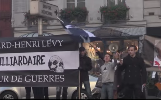 Capture d’écran : YouTube/Déchéance de la nationalité française pour BHL