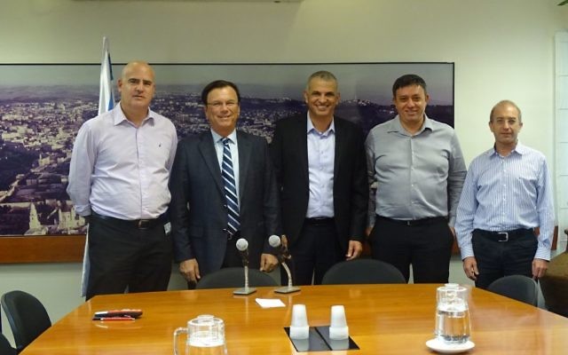 Accord historique entre le KKL et l'État d'Israël (Photo Credit - Finance Ministry) Accord historique entre le KKL et l'État d'Israël (Photo Credit - Finance Ministry)