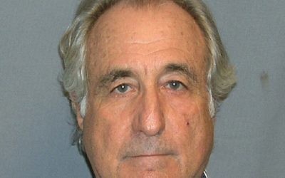 Bernard Madoff (Crédit : Domaine public/Wikimedia Commons)