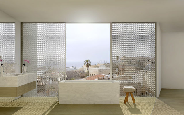 Illustration du penthouse à $41 millions de W Tel Aviv. (Crédit : RFR Holding) Illustration du penthouse à $41 millions de W Tel Aviv. (Crédit : RFR Holding)