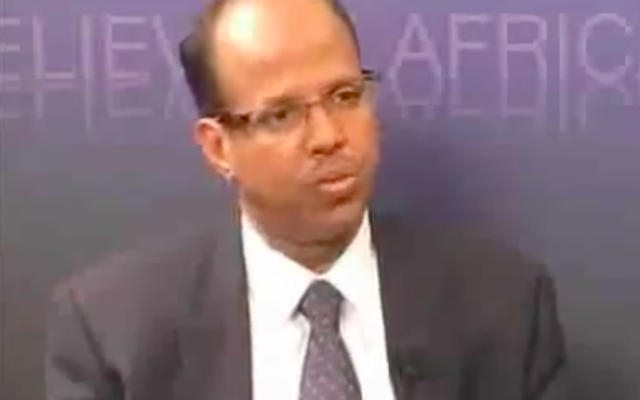 Mahamoud Ali Youssouf (Crédit : Capture d’écran YouTube) Mahamoud Ali Youssouf (Crédit : Capture d’écran YouTube)