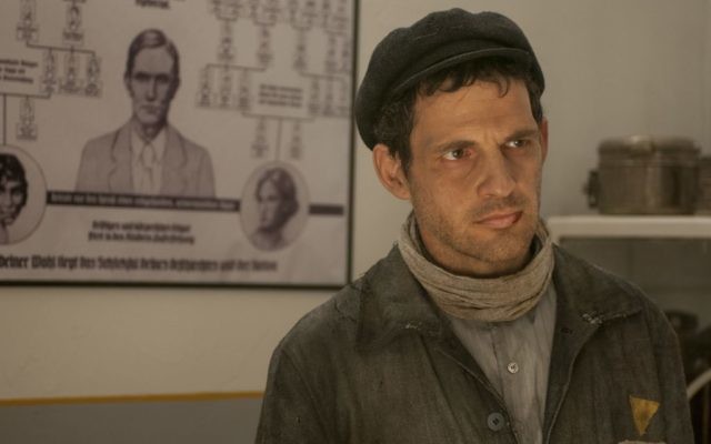 Geza Rohrig à Auschwitz dans ‘Son of Saul.’ (Crédit : Autorisation)