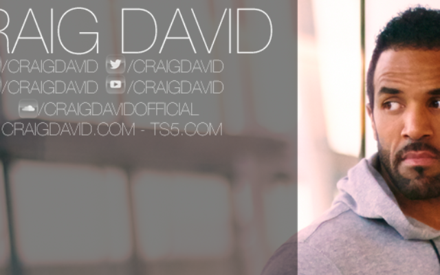 Craig David (Crédit : Facebook/Craig David)