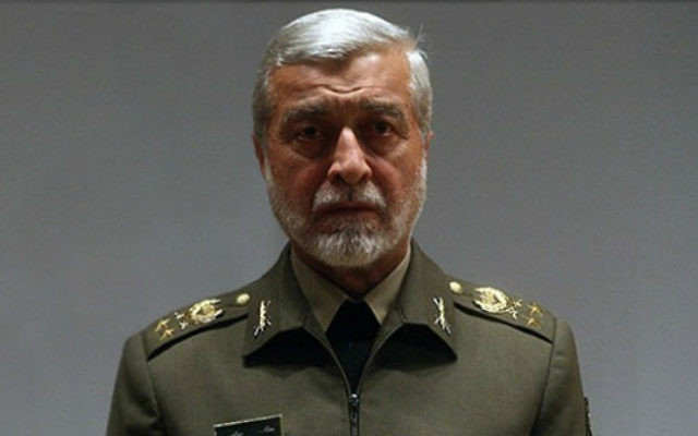 Major General Ataollah Salehi, commandant en chef des Armées iranien depuis 2005. (Crédit : autorisation) Major General Ataollah Salehi, commandant en chef des Armées iranien depuis 2005. (Crédit : autorisation)