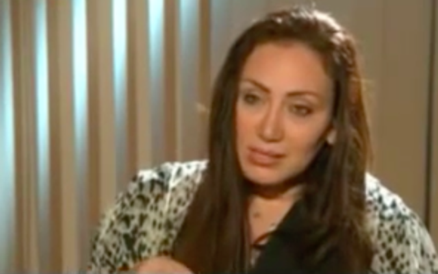 Riham Saeed (Crédit : Capture d’écran MEMRI/YouTube) Riham Saeed (Crédit : Capture d’écran MEMRI/YouTube)