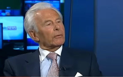 Lord Levy, l'ancien agent de financement en chef du parti travailliste en Grande-Bretagne (Crédit : Capture d'écran YouTube) Lord Levy, l'ancien agent de financement en chef du parti travailliste en Grande-Bretagne (Crédit : Capture d'écran YouTube)