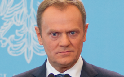 Donald Tusk, président du Conseil européen, en 2014 (Crédit : Wikimedia Commons)