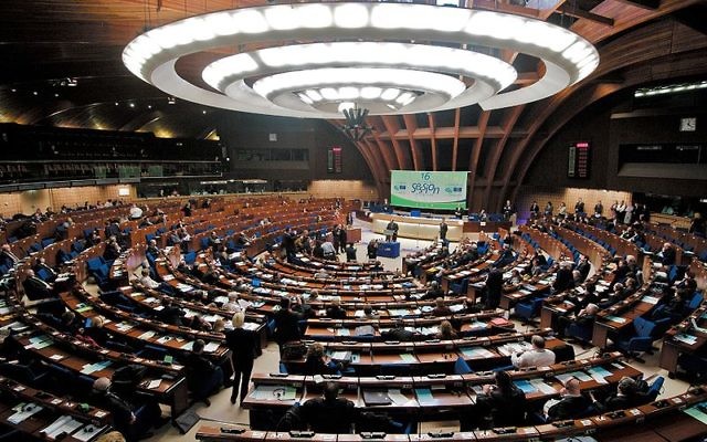 Assemblée plénière du Conseil de l'Europe (Crédit : Wikipédia