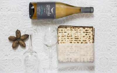 Vin et matza (Crédit : autorisation)