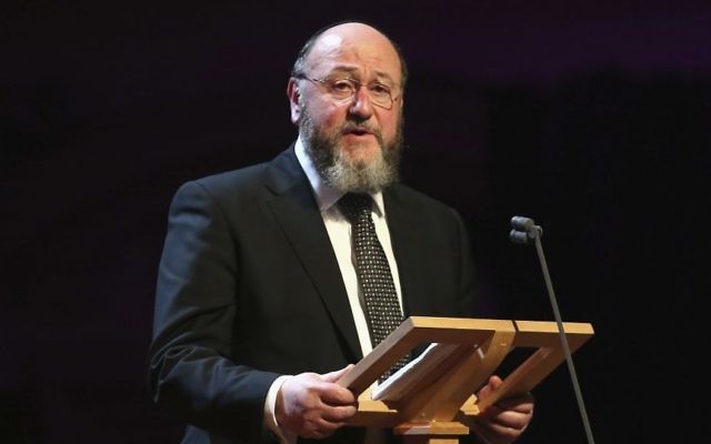 Ephraim Mirvis. (Crédit : AP/Chris Jackson) Ephraim Mirvis. (Crédit : AP/Chris Jackson)