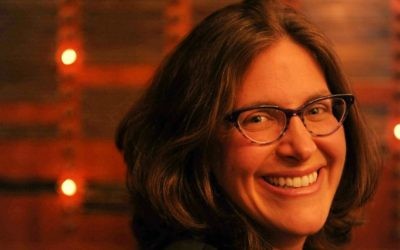 Amanda Borschel-Dan,responsable de l'édition du ‘Monde juif’ du Times of Israel (Crédit : Aurele Medioni)