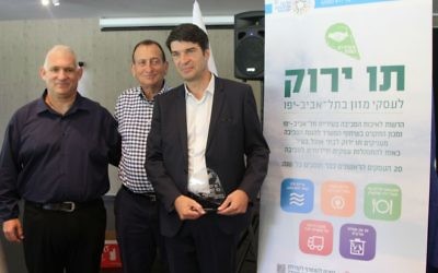L'ambassadeur de France, Patrick Maisonnave (Crédit : Marine CROUZET - Ambassade de France en Israël)