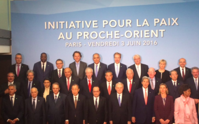 Les participants à la conférence ministérielle à Paris, le 3 juin 2016 (Capture d’écran L'Elysée)
