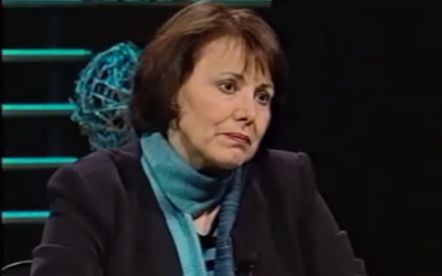 Homa Hoodfar, anthropologue canado-iranienne, en 2010. (Crédits : capture d'écran YouTube / International Focus)