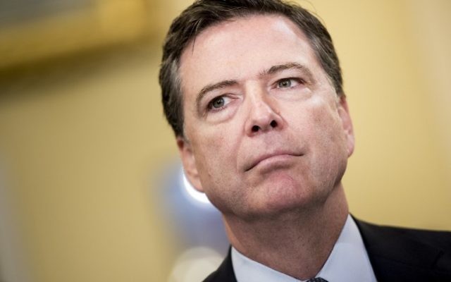Le directeur du FBI James Comey à une audition de la commission de la sécurité intérieure au Capitole 14 juillet 2016 Washington, DC. (Crédit : Brendan Smialowski/AFP) Le directeur du FBI James Comey à une audition de la commission de la sécurité intérieure au Capitole 14 juillet 2016 Washington, DC. (Crédit : Brendan Smialowski/AFP)