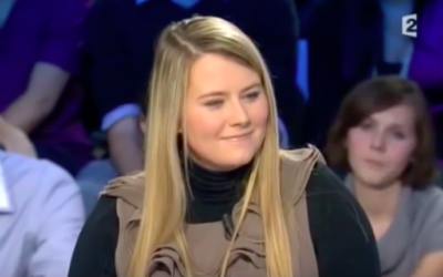 Natascha Kampusch (Crédit : capture d'écran On n’est pas couché 6 novembre 2010 #ONPC)