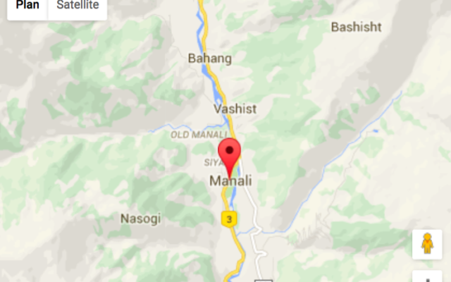 Situation géographique de Manali en Inde Situation géographique de Manali en Inde