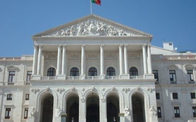 Le Parlement portugais (Crédit : CC BY-SA Andrés Monroy-Hernández, Wikimedia Commons)
