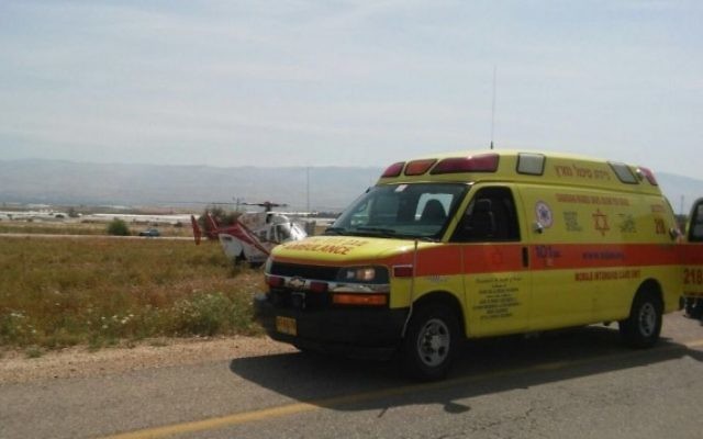 Une unité de soins intensifs mobiles de Magen David Adom. (Crédit : autorisation)