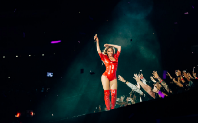 Il semble que Beyonce ne donnera pas de spectacle en Israël en octobre 2.16. Photo prise lors de sa tournée 2016 'Formation' (Crédit : page Facebook officielle de Beyonce )