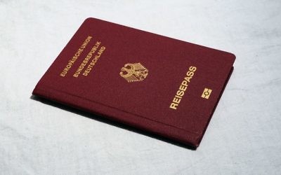 Passeport allemand (Crédit : Pixabay)
