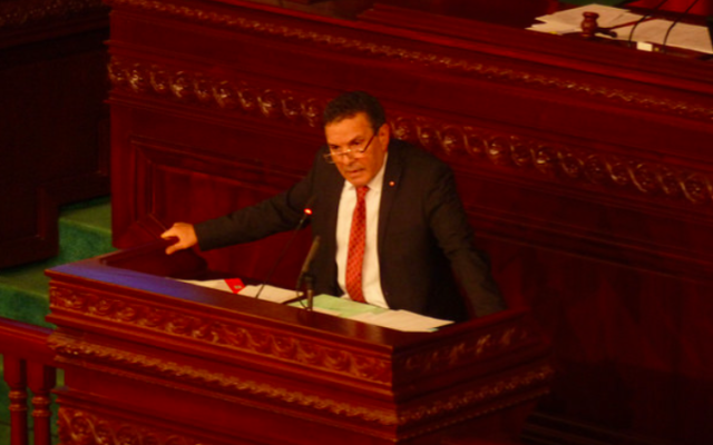 Séance de l'ARP du 26 novembre 2015, Farhat Horchani à la tribune (Crédit : CC BY-SA 2.0/Samir ABDELMOUMEN/Citizen59/Flicker) Séance de l'ARP du 26 novembre 2015, Farhat Horchani à la tribune (Crédit : CC BY-SA 2.0/Samir ABDELMOUMEN/Citizen59/Flicker)