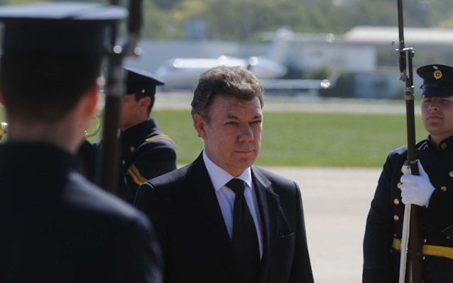 Juan Manuel Santos, président de Colombie. (Crédit : Agencia Brasil/CC BY SA 3.0) Juan Manuel Santos, président de Colombie. (Crédit : Agencia Brasil/CC BY SA 3.0)