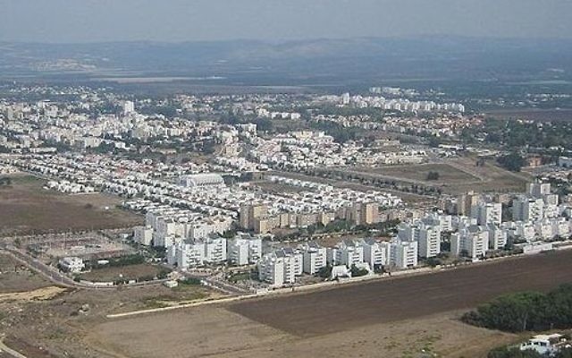 Nahariya, ville côtière du nord d'Israël. (Crédit : Wikimdia Commons/Domaine public) Nahariya, ville côtière du nord d'Israël. (Crédit : Wikimdia Commons/Domaine public)