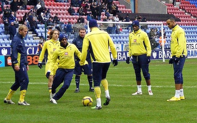 Séance d'entraînement de l'équipe de Tottenham (Crédit : Dan Farrimond/CC BY 2.0) Séance d'entraînement de l'équipe de Tottenham (Crédit : Dan Farrimond/CC BY 2.0)