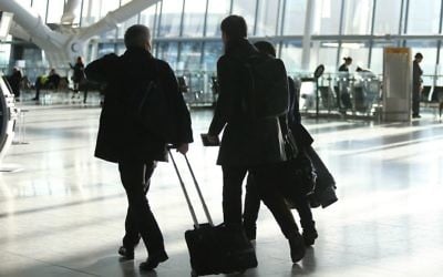 Des voyageurs de British Airways (Crédit : Autorisation)