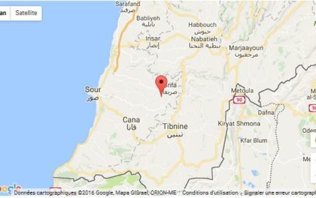Localisation de l'épicentre d'un séisme de magnitude 3,6 ayant eu lieu dans le sud du Liban le dimanche 20 novembre 2017. Localisation de l'épicentre d'un séisme de magnitude 3,6 ayant eu lieu dans le sud du Liban le dimanche 20 novembre 2017.